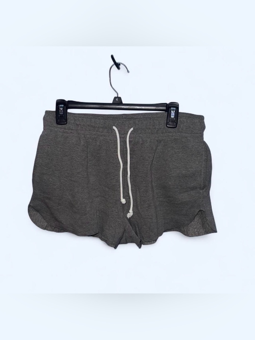 wild fable Grey Drawstring High-Waist Lounge Shorts